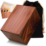 Load image into Gallery viewer, Large Size Wholesale Rosewood Cremation Urns (16 Pack)  Dignified Presence, Bulk Discounts
