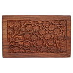 Load image into Gallery viewer, Large Tree of Life Rosewood Urns (Bulk Buy, Case of 12) Large &amp; Symbolic Wholesale urn
