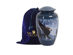 Load image into Gallery viewer, Soaring Eagle Cremation Urn - Celebrate a Life Well-Lived) Honour Freedom &amp; Legacy Adult Cremation Urn with Majestic Eagle - Securely Holds &amp; Honours Loved Ones
