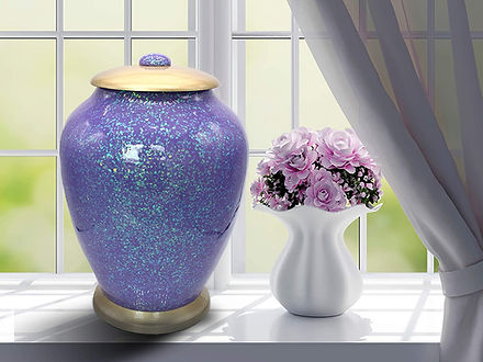 Shimmering Light Adult Cremation Urn - Unique & Elegant Memorial (All Sizes) - Elegant Memorial