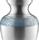 Load image into Gallery viewer, Elegant Silver Adult Cremation Urn: Honoring Memories with Timeless Beauty Celebrate a Life Lived with Lustrous Silver
