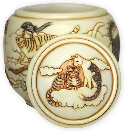 Cremation Urns for Large Cats - Handcrafted Honour Your Beloved Cat with Our Custom Urns