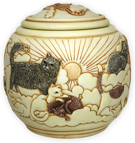 Cremation Urns for Large Cats - Handcrafted Honour Your Beloved Cat with Our Custom Urns