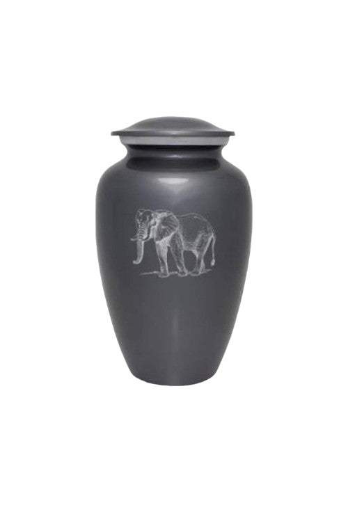 Elephant Cremation Urns - Lasting Memorials in Wholesale Aluminium Urns 200 Cu. In. Reliable & Dignified Memorials Urn (6 Pack)