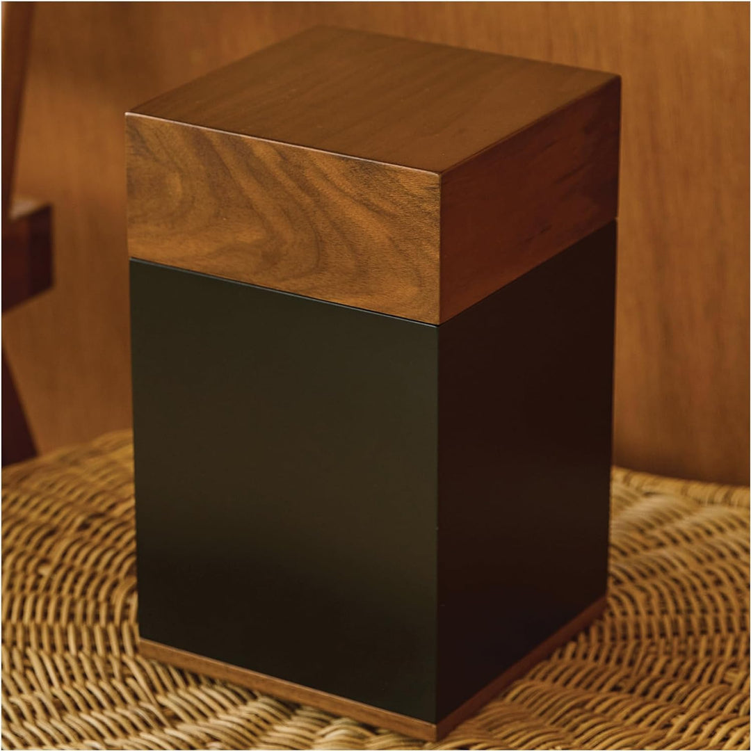 Large Black Wooden Cremation Urn: Timeless Elegance & Lasting Tribute (pack of 12)