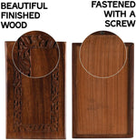 Load image into Gallery viewer, Extra Large Rosewood Urns with Border Engraved (Case of 12) - Wholesale
