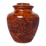 Load image into Gallery viewer, Large Hand carved Rosewood Cremation Urn  Full-Size for Adults (200+ Lbs)
