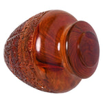 Load image into Gallery viewer, Large Hand carved Rosewood Cremation Urn  Full-Size for Adults (200+ Lbs)
