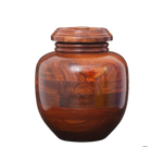 Load image into Gallery viewer, Large Wood Cremation Urn Rosewood Finish Beautiful Rosewood Burial Urn (200 Lbs)
