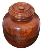 Load image into Gallery viewer, Large Wood Cremation Urn Rosewood Finish Beautiful Rosewood Burial Urn (200 Lbs)
