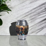 Load image into Gallery viewer, Enchanted Fairy Wing Cremation Urn (200 cu in) with Keepsake
